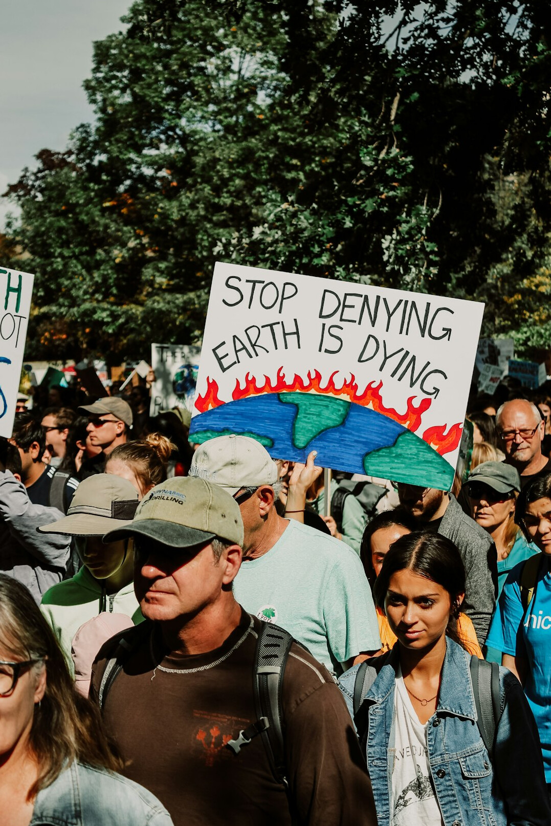 climate change protest