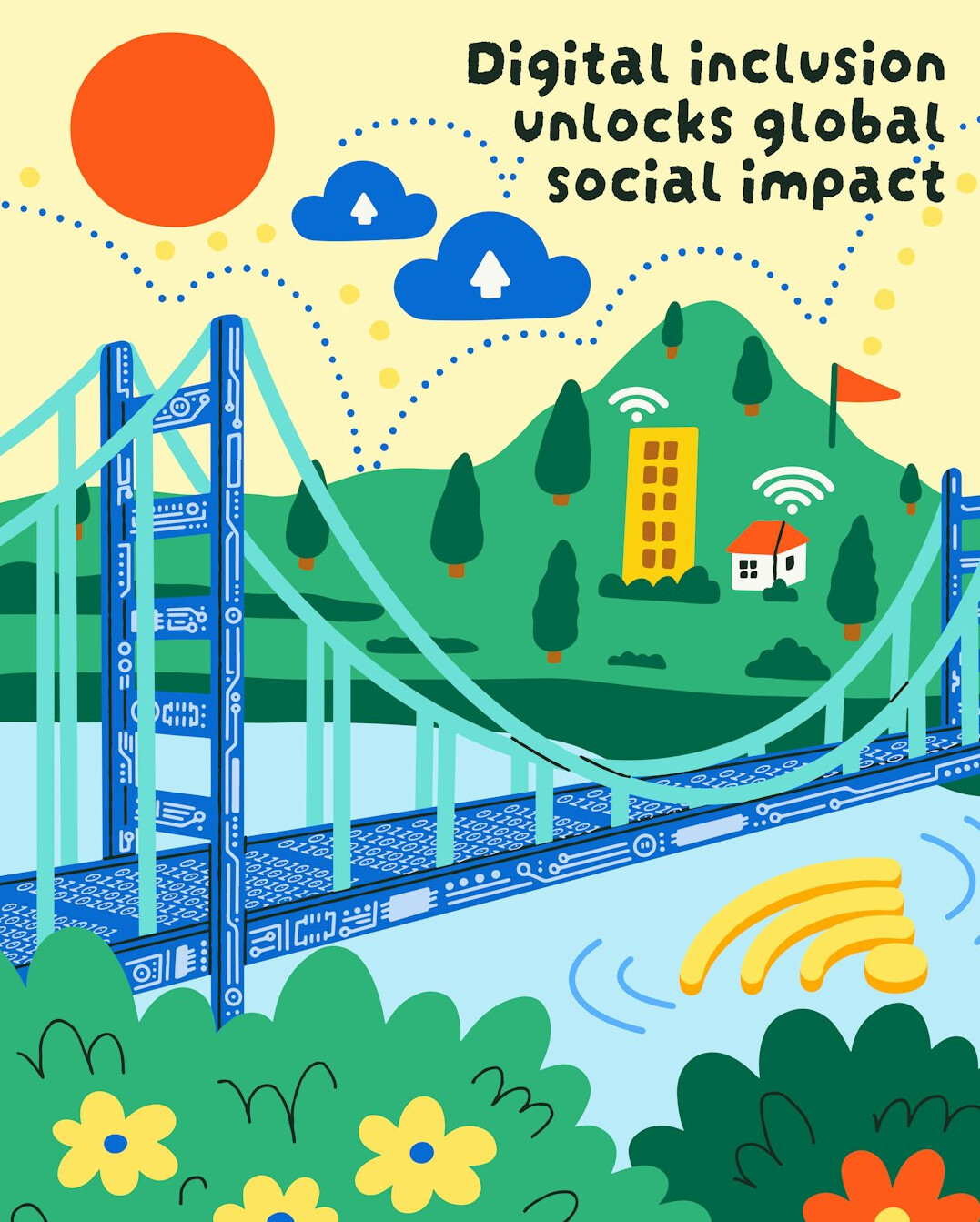 diverse society illustration